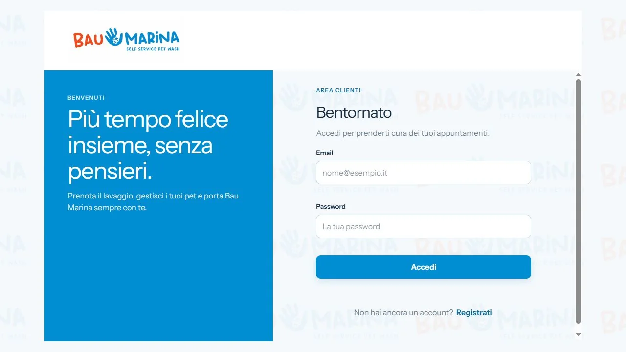 Schermata di Baumarina